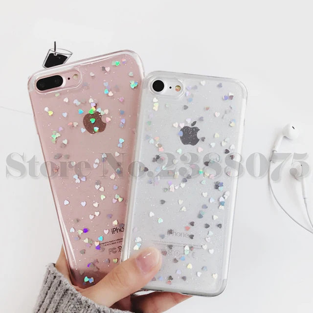 coque iphone 7 paillette