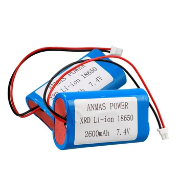 

4pack 7.4V XRD Li-ion 18650 2600MA Battery Pack speaker amplifiers battery Digital /PowerBank Rechargeable battery pack