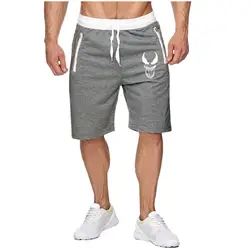 2019 новые модные мужские укороченные спортивные штаны на открытом воздухе, хлопковые повседневные шорты для бодибилдинга, мужские летние