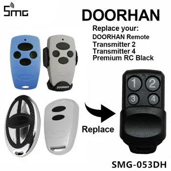 

100pcs scimagic DOORHAN Replacement Remote Control Garage Gate key Fob DOORHAN 433.92mhz rolling code remote for barrier