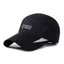 Для мужчин Для женщин спортивные Кепки Солнцезащитная сетка дышащая бейсбольная кепка быстросохнущая анти-УФ шляпы для рыбалки кемпинг на природе, езда на велосипеде шляпа