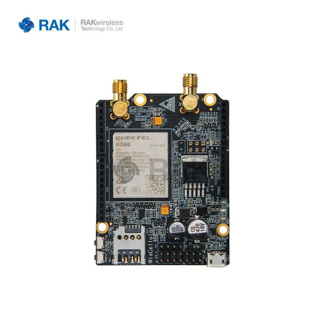 NB-IoT модуль WisLink cellular Quectel BG96 Arduino Shield Поддержка 2G 4G LTE EGPRS сеть с gps антенной слот для sim-карты Q081 - Цвет: WisLink Cellular