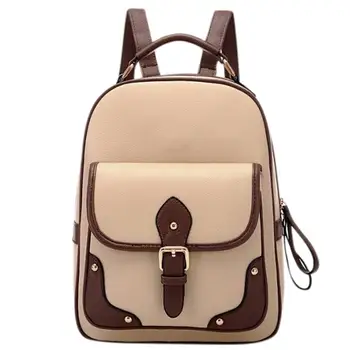 

Women Backpack Girl Fashion Knapsack Large Capacity Casual Travel Bags for Women Leather Backpacks Mini Backpack 2019 Fashion
