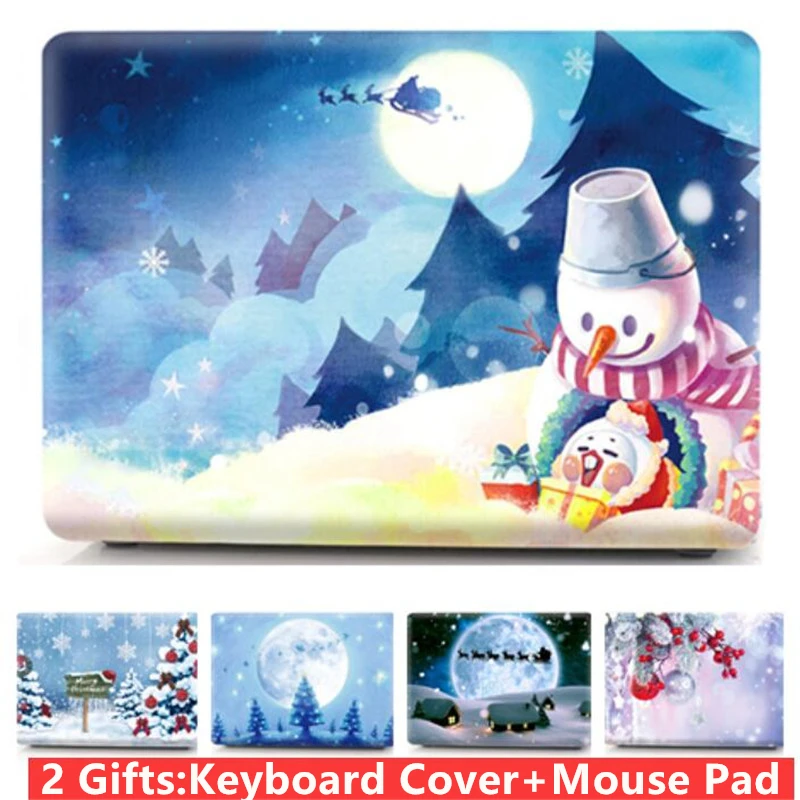 

Case for MacBook Air Pro Retina 11 12 13 15 Christmas Cover for Mac book Pro 13 15 inch A1466 A1932 A1708 A1398 A1278 A1286 Case