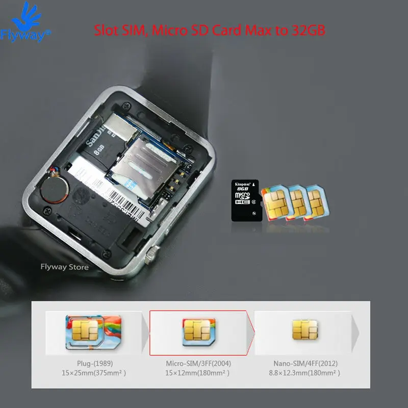 smart watch micro sd