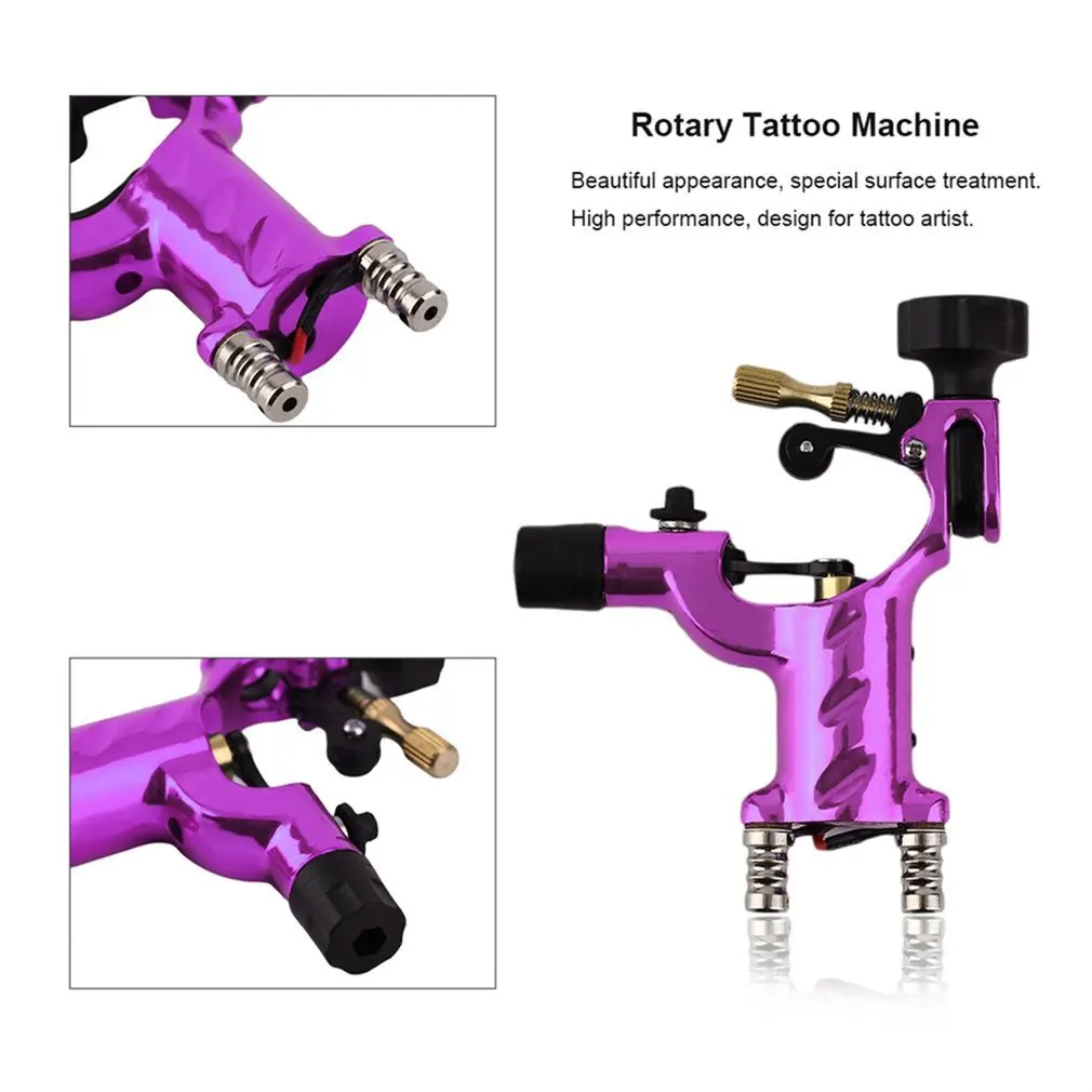 Rotary Tattoo Machine Shader& Liner 7 Colors Assorted Tatoo Motor Gun Kits Supply For Artists