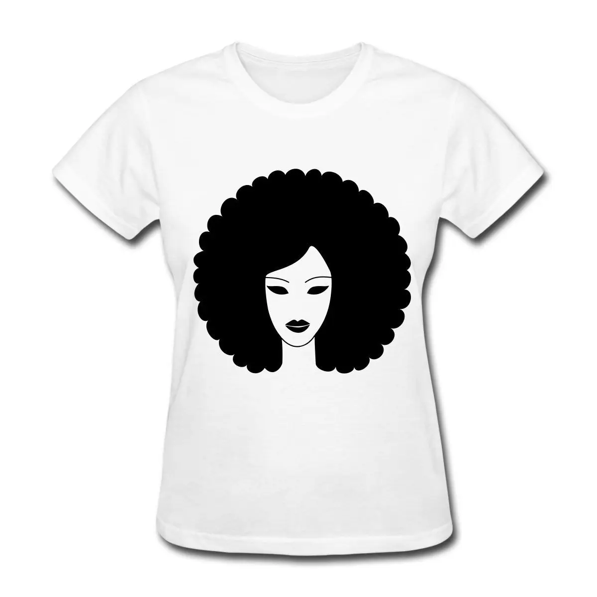 Natural Hair Afro Sistah Women S T Shirt Summer Funny Cotton