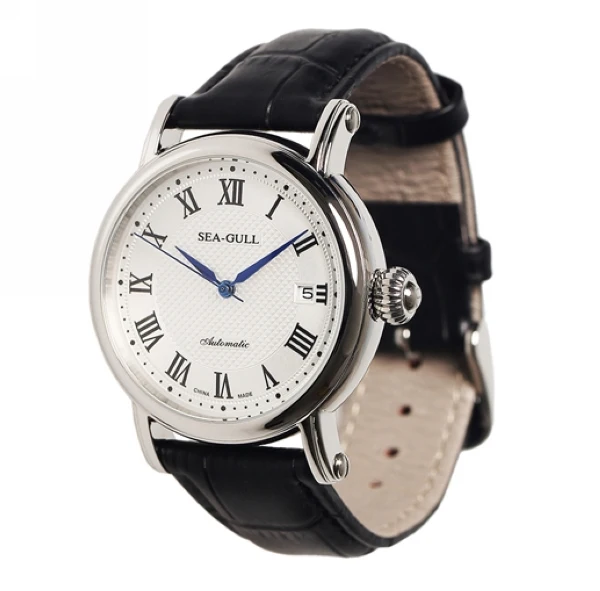 SEA GULL M186S Classic Elegant Roman Numeral Men's Automatic Mechanical Watchin Mechanical