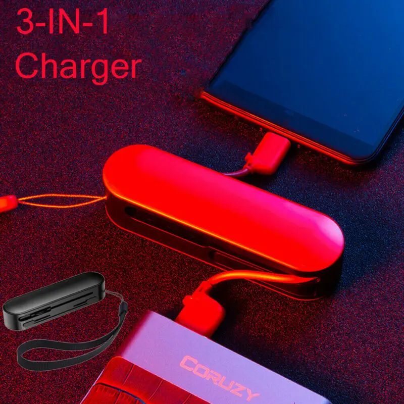 3 в 1 швейцарский нож стиль зарядное устройство кабель для зарядки iPhone Samsung LG Sony