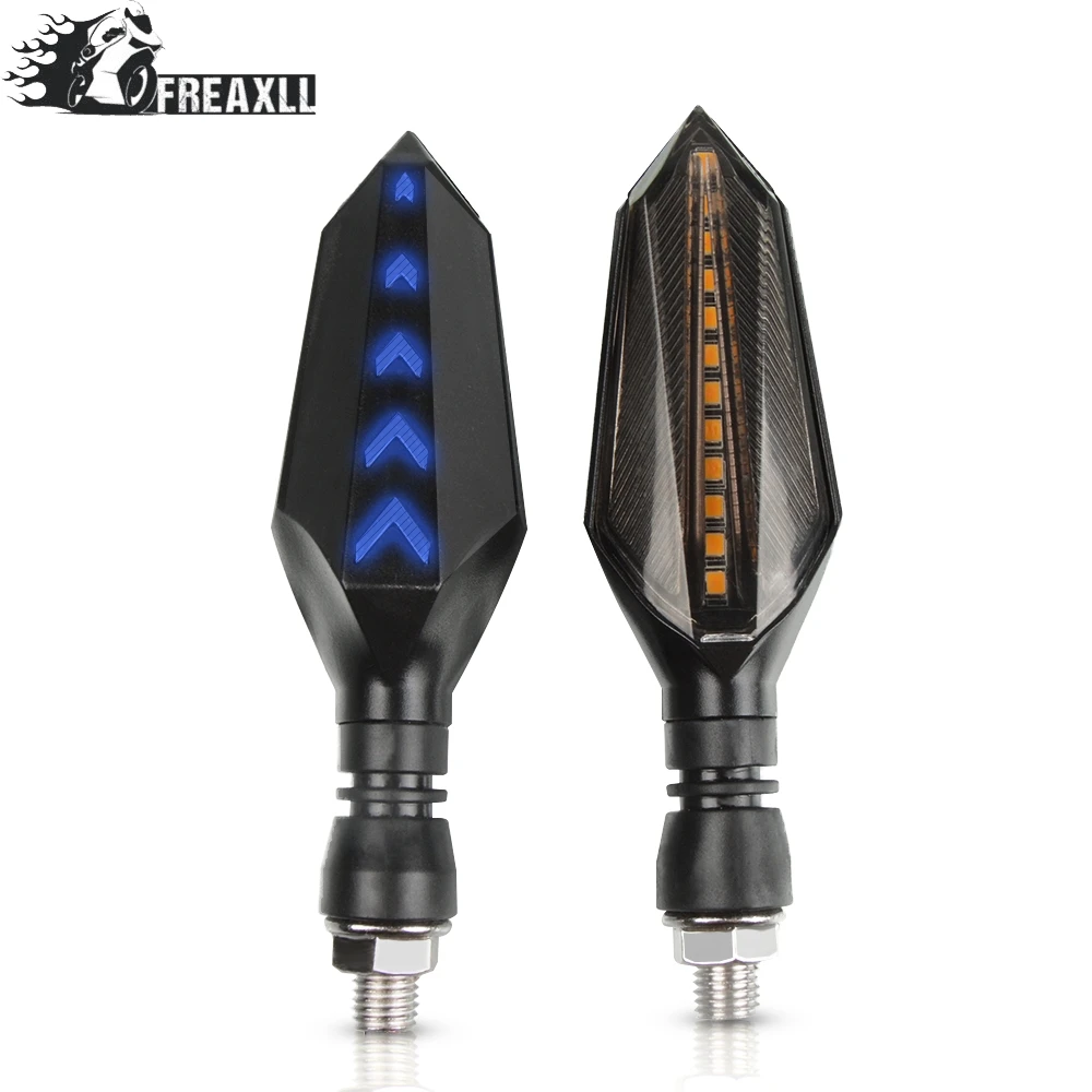 Motorcycle Super Bright LED Turn Signal Lights Indicator Blinker Lamp For Yamaha FZX750 FZX 750 Fazer 1986-1998 1997 1996 1995 |