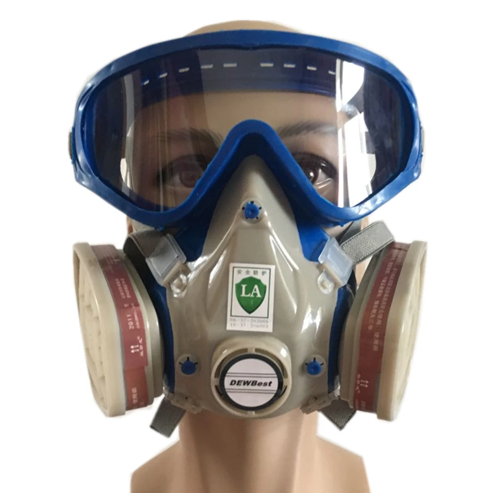 DSilicone respirator gas mask pesticide pintura full face carbon filter mask paint spray gas boxe protect mask Free shipping 77BA70BE3C121574F702DDE5819454A 98DDC48ED8D6A1FF595DBD1B264302D5_