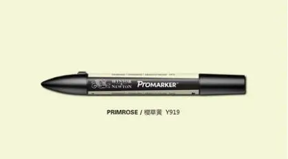 Winsor& Newton Promarker профессиональный дизайн маркеры желтый и оранжевый тон - Цвет: primrose