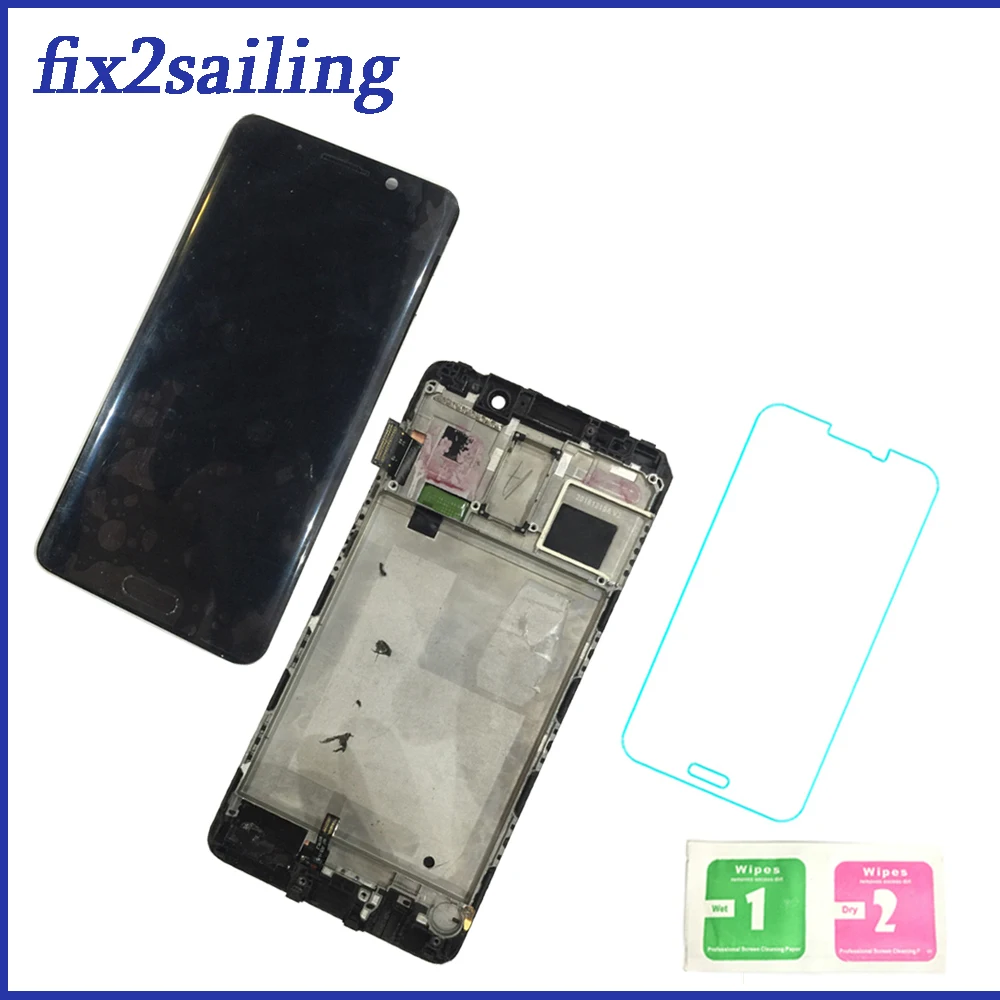 

100% Tested Working High Quality LCD Display Touch Screen Frame Digitizer Replacement Assembly For Huawei Mate 9 Pro lcd