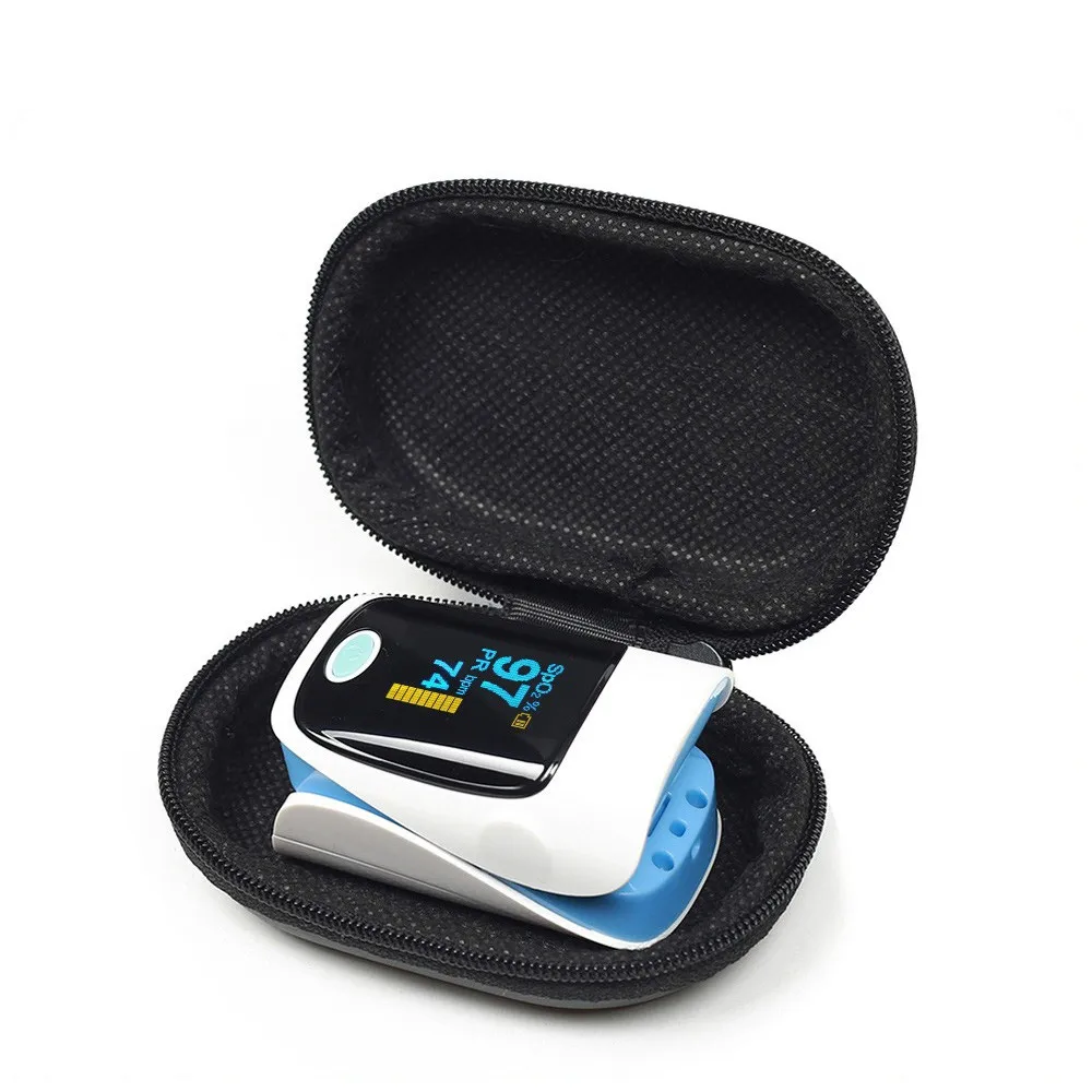 

Medical Household Digital Fingertip pulse Oximeter Blood Oxygen Saturation Meter Finger SPO2 PR Monitor CE Portable