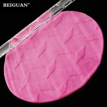 1 шт. текстура для придания формы мастике инструмент для торта акриловая скалка для кекса украшение ремесло Кондитерские инструменты для глазури и пирожных инструмент