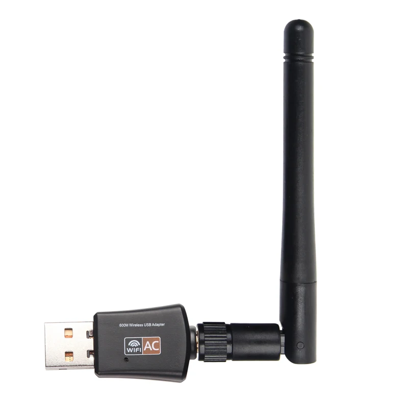 KEBIDU 600 Мбит/с USB Wifi адаптер двухдиапазонный 5/2. 4 ГГц антенна Wi-Fi ключ LAN адаптер 802.11ac/a/b/g/n для Windows XP WIN 7 8 10