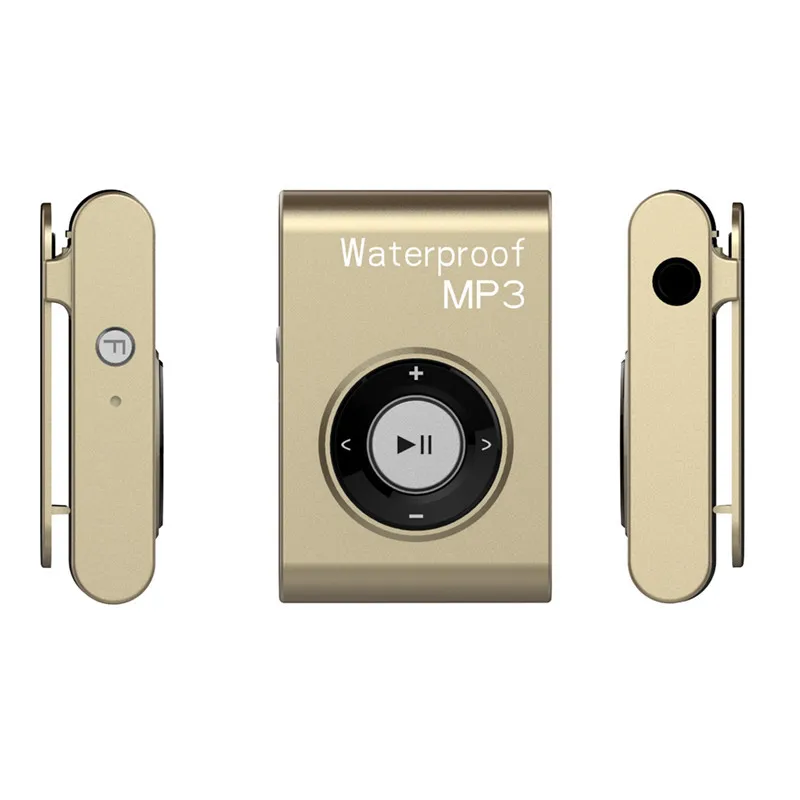 Новейший IPX8 Водонепроницаемый MP3 плеер для плавания дайвинга серфинга 8 ГБ/4 ГБ