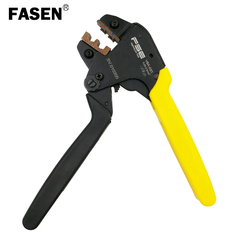 FASEN VSA-02C обжимные плоскогубцы 0,25-2.5mm2 23-13AWG для изоляции Клеммный Зажим саморегулирующийся экономный Тип Мини-инструменты