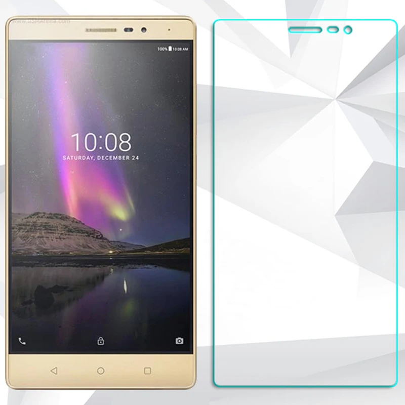

10pcs/lot Tempered Glass 9H High Quality Explosion-proof Protective Film Screen Protector for Lenovo Phab 2 PB2-650M PB2-650N