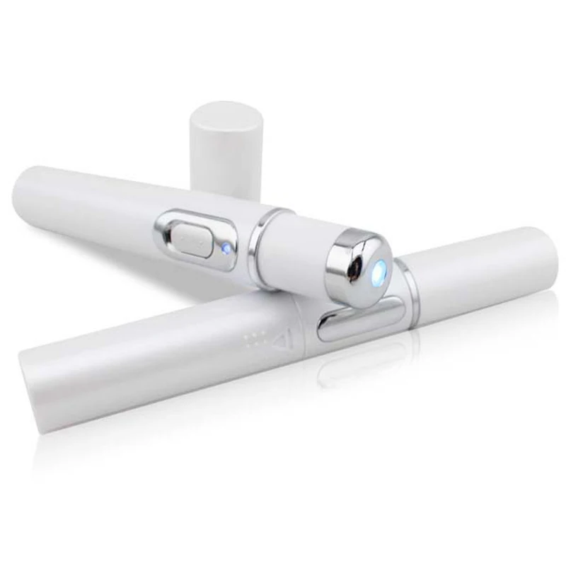 Acne лазерная ручка портативный аппарат для избавления от морщин прочный мягкий крем для удаления шрамов синий свет терапия ручка против