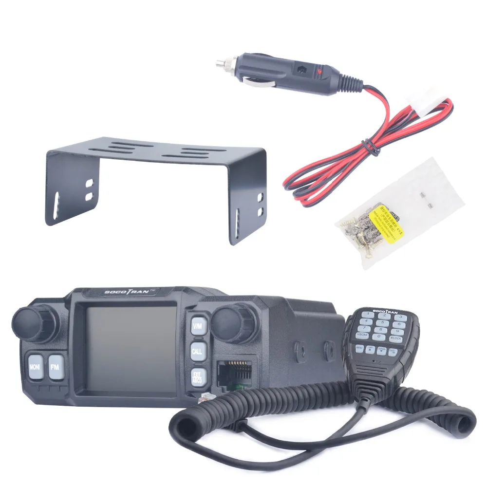 In Moscow Car Mobile Walkie Talkie  Amateur Ham Radio Vehicle Transceiver 136/220/350/440MHZ 4 Bands UHF VHF Mobile car radios In Moscow Car Mobile Walkie Talkie  Amateur Ham Radio Vehicle Transceiver 136/220/350/440MHZ 4 Bands UHF VHF Mobile car radios