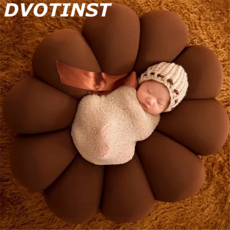Newborn Baby Photography Props Flower Blanket Mat Basket Filler Fotografia Posing Pillow Infantil Studio Shooting Photo Props fotografia newborn photography props blanket letter racks fences photography backdrops background