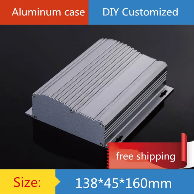 Special Offers CASE 138*45*160mm Mini aluminum amplifier chassis/Car Amplifier/Power Converters/Instrumentation case/AMP Enclosure/case/DIY box Special Offers CASE 138*45*160mm Mini aluminum amplifier chassis/Car Amplifier/Power Converters/Instrumentation case/AMP Enclosure/case/DIY box