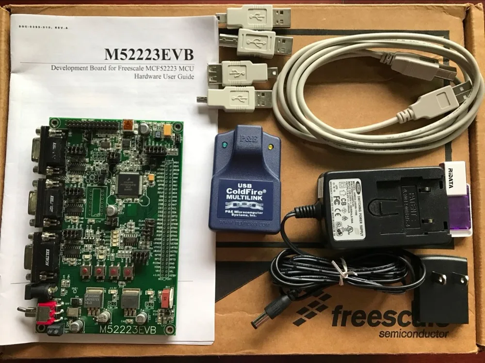 FREESCALE MCF52223 Evaluation NEW Suite M52223EVB Coldfire V2 Board | Электронные компоненты и принадлежности