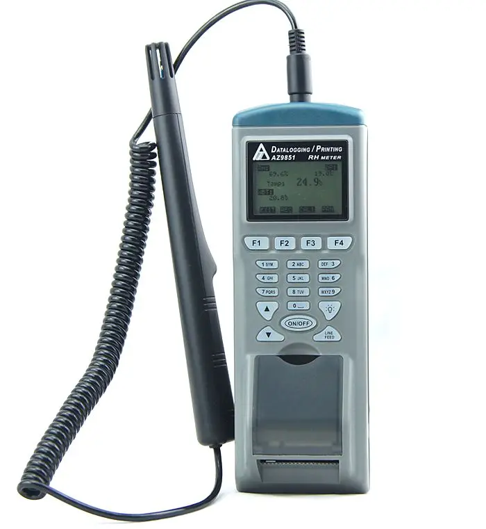 Az9851 multifunctional high precision temperature and humidity meter
