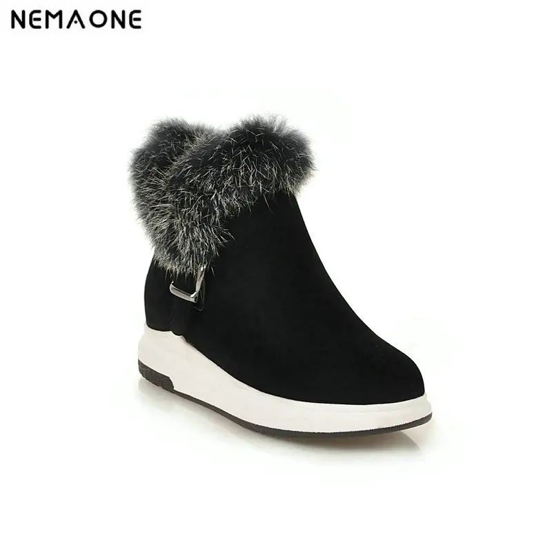 

NEMAONE Warm Platform Women Winter snow Boots Waterproof Female Footwear Winter Boots Women Winter Shoes Ladies Boots