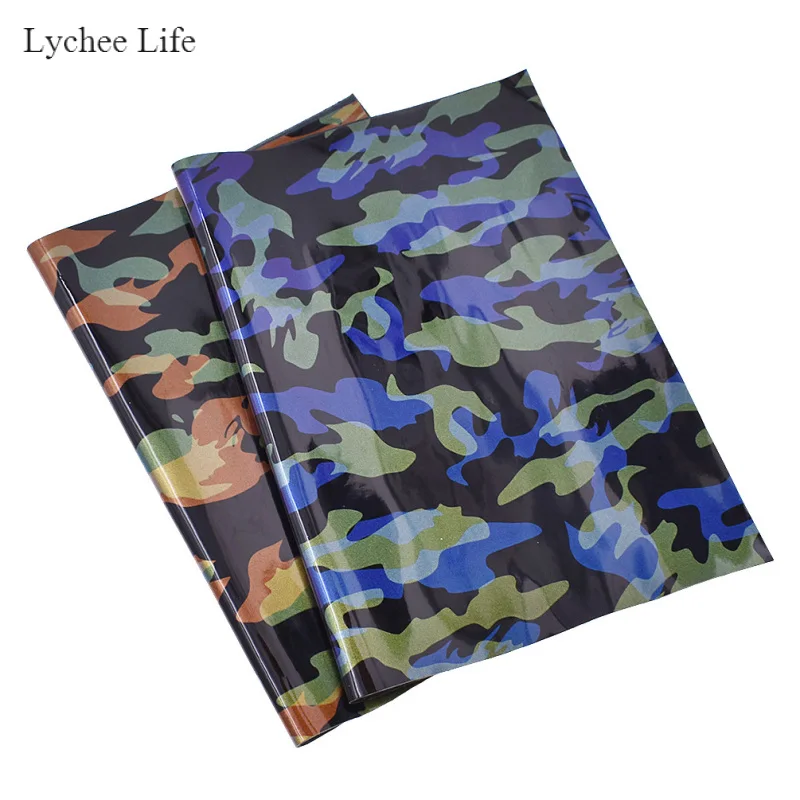 

Lychee LIfe Vintage Style DIY Sew-On A4 Fabric For Synthetic Leather Handmade Craft Garment Decration Accessories