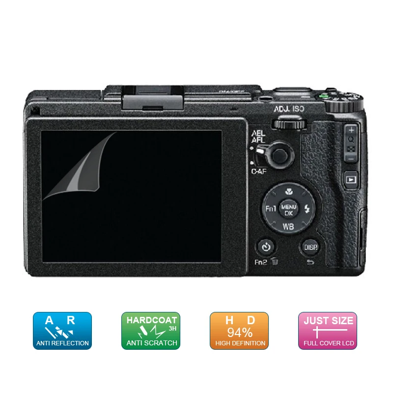 (6 Pcs, 3 Pack) Protezione Dello Schermo Della Pellicola A Cristalli Liquidi Di Trasporto Display Protector Per Ricoh Gr Ii Iii/Gr2 Griii/Gr Fotocamer