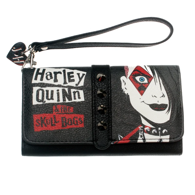 HARLEY QUINN& THE SKULL Сумки браслет для женщин кошелек DFT-6029