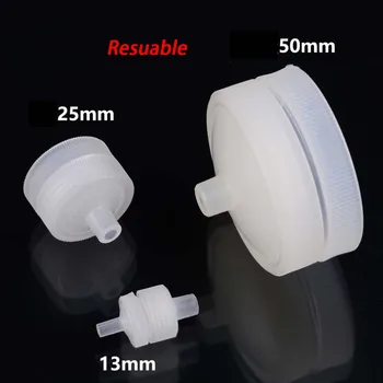

Replaceable membrane syringe filter head 13/25/50mm removable needle filter head reusable PP filter Chromatographic filter head