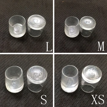 

1 Pairs / Lot High Heel Protectors Stiletto Dance Latin Heel Copper Silicon Corks High Heel Anti-Slip For Wedding Shoes