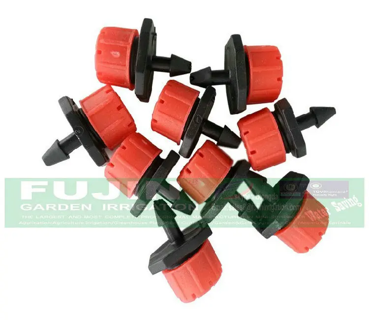 plastic online dripper flower drip irrigation button dripper drip