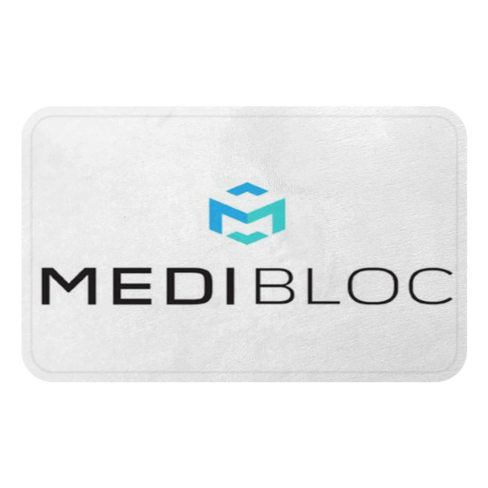 Cryptocurrency Icons Logos MEDIBLOC Doormat Bath Kitchen Carpet Anti-Slip Mats Room Car Floor Bar Rugs Door Home Decor Gift | Дом и сад