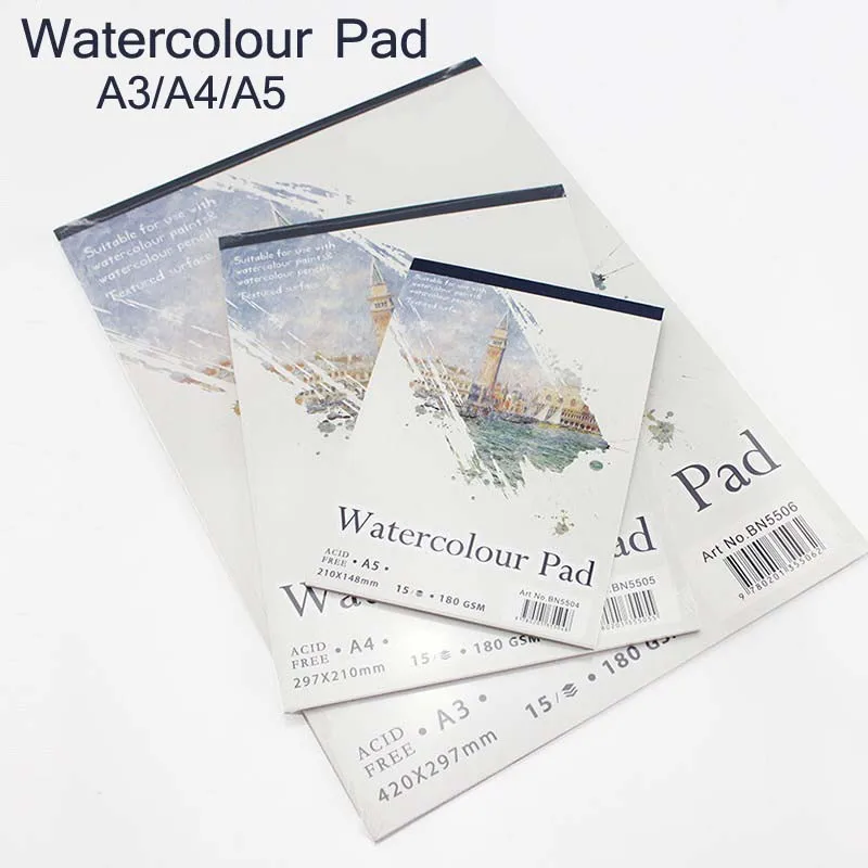 Buy A3/A4/A5 Sketchbook for Artist Watercolor Paint
