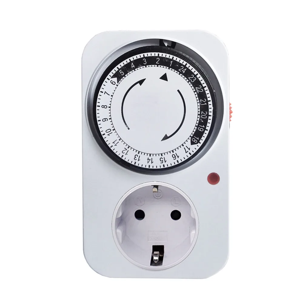 

Timer Socket 24 Hour Electrical Multi Mechanical Time Wall Outlet Switch Digital Countdown Energy-saving Socket EU/US/UK Plug