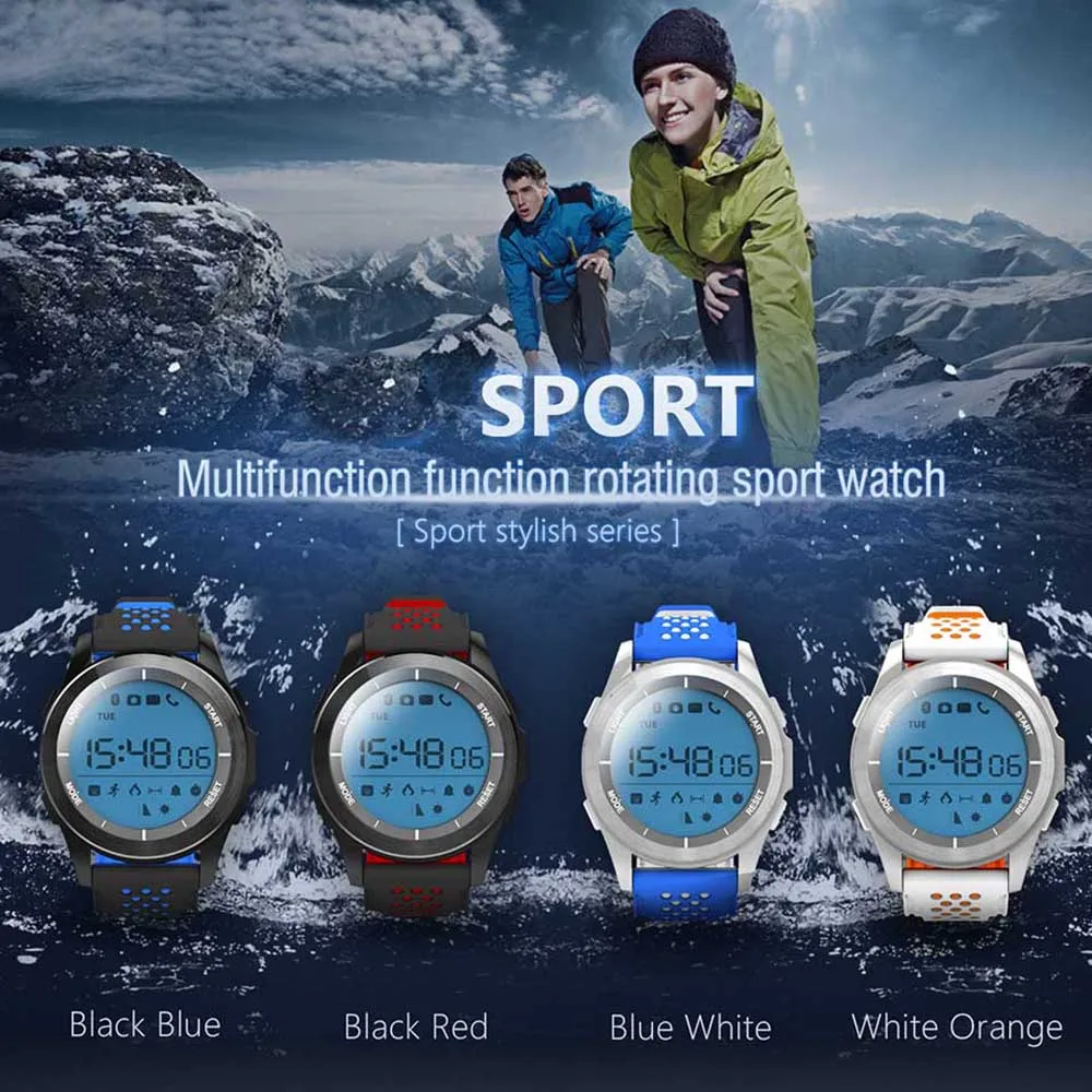 SunKinFon Q4 Bluetooth спортивные Смарт часы водонепроницаемый шагомер открытый фитнес