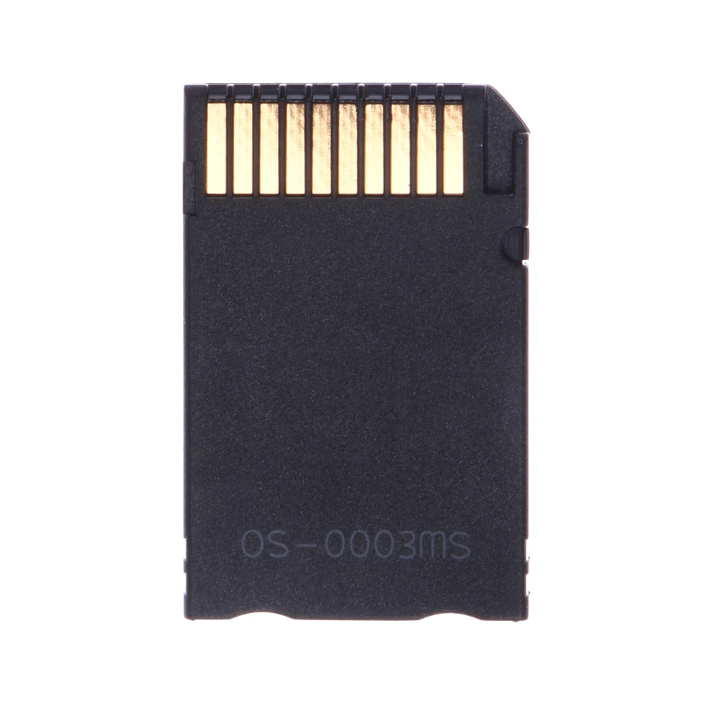 

Mini Memory Stick Pro Duo Card Reader New Micro SD TF to MS Card Adapter Black