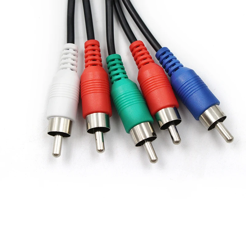 Wiistar HDMI в конвертер YPbPr штекер 5RCA RGB видео для HDTV монитора новое