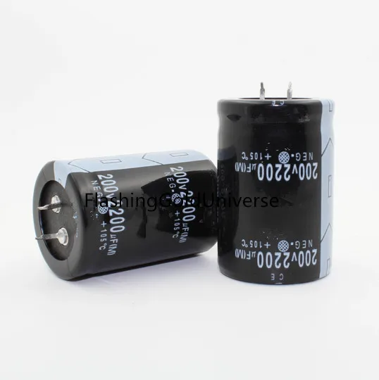 200V 2200UF Объем электролитного конденсатора 35x50 мм лучшее качество | Электронные