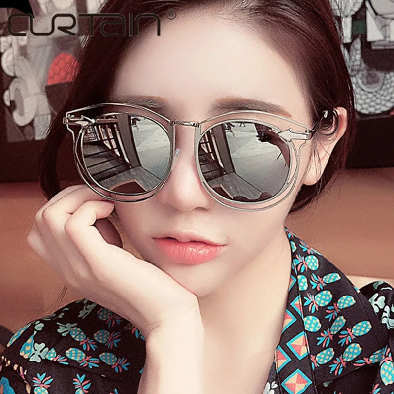 

2019 Sunglasses Cat Eye Sunglasses Women Oval Glasses Retro Female Sun Glasses Luxury Fashion Women Eyeglasses oculos feminino