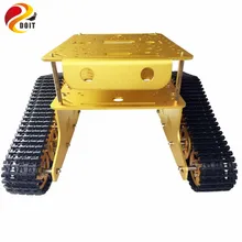 TD300 двойной гусеничный Танк Модель шасси автомобиля Модель для Arduino настенный робот Gen гость конкурса DIY резистор для игрушек