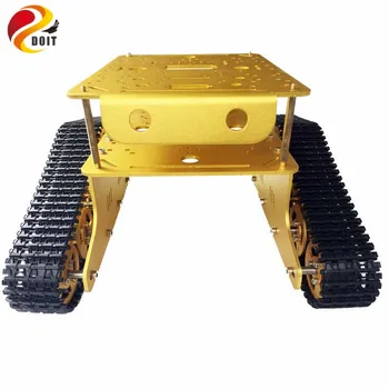 

TD300 Double Crawler Tank Model Chassis Car Model for Arduino Wall-e Robot of Gen Guest Contest DIY RC Toy Parts