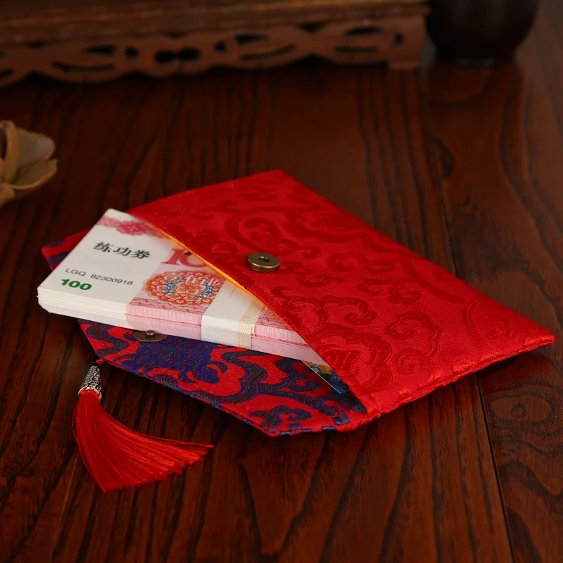 1pcs Chinese Wedding Cloth Red Packets Gift Envelopes Money Bag In 1pcs Chinese Wedding Cloth Red Packets Gift Envelopes Money Bag In Bags Wring Supplies From Home Garden On Aliexpress Alibaba Group