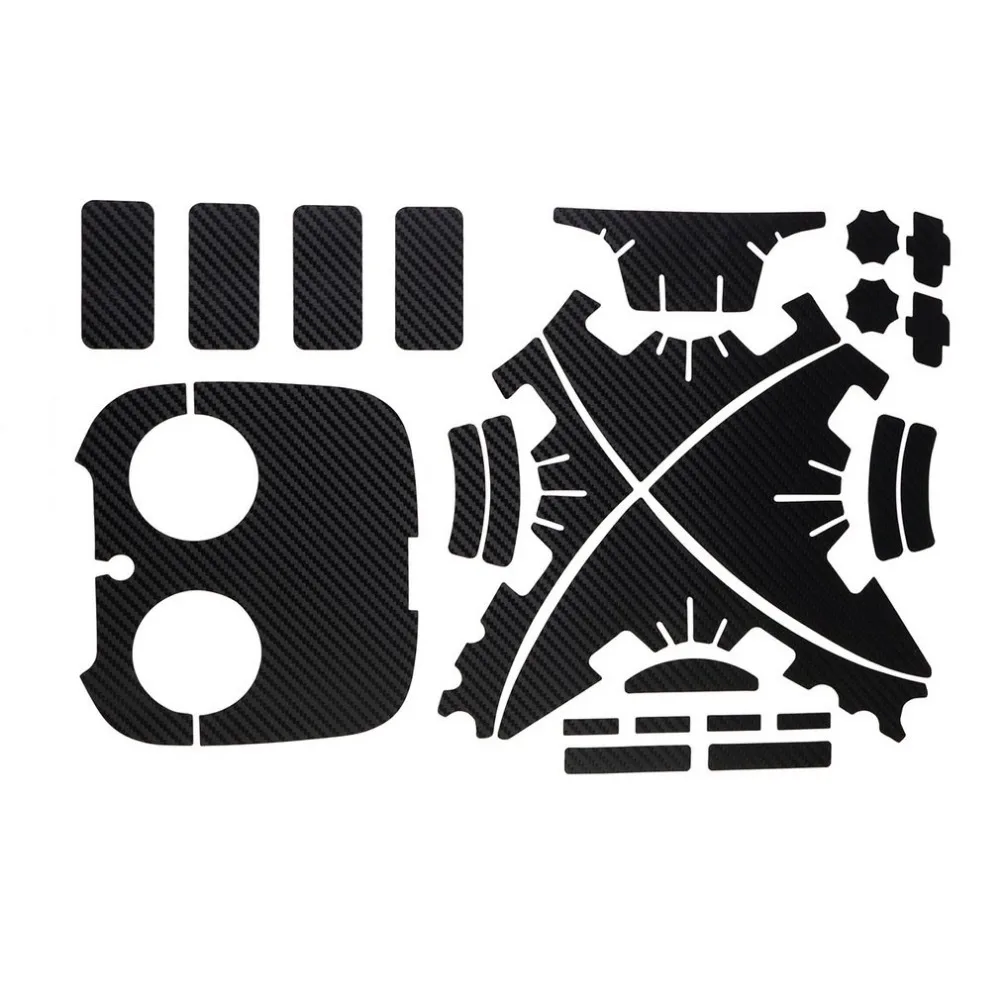 

1 Set Waterproof protective Carbon Fiber Decal Skin Sticker For DJI Phantom 3 Copter Shell Remote Controller