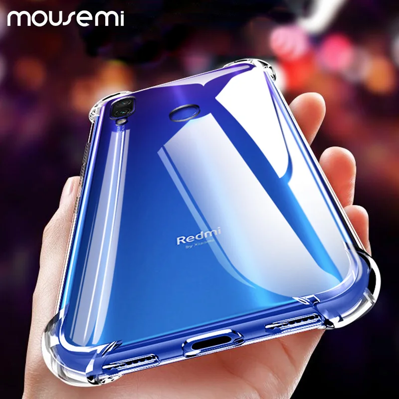 Чехол mousmi 4X для Xiaomi Redmi Note 4 глобальный силиконовый прозрачный чехол телефона |