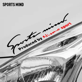

Sports Mind Car-Styling Nismo Car Sticker Decal For Nissan Almera N16 Tiida Qashqai J10 Patrol X-trail T32 Sentra Accessories